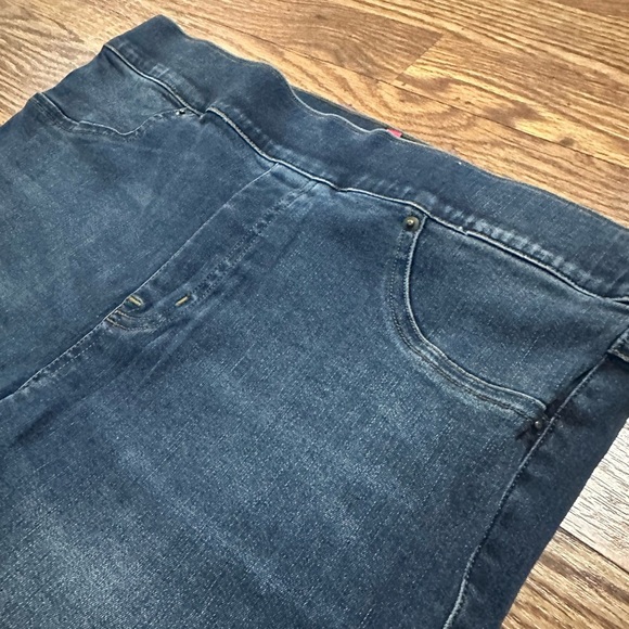 Spanx Pull On Stretch Jeans Size XL - Picture 5 of 12